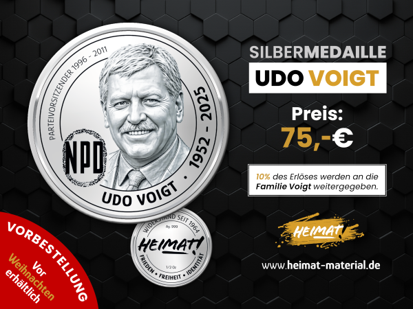 Silbermedaille UDO VOIGT